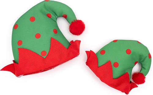 Show full view: The Worthy Dog Christmas Elf Dog Party Hat, Small slide 3 of 4