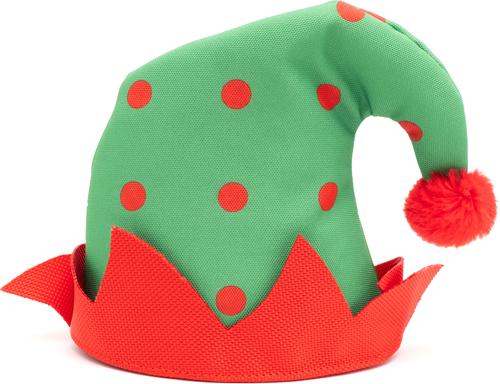 Show full view: The Worthy Dog Christmas Elf Dog Party Hat, Small slide 2 of 4
