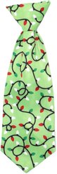 The Worthy Dog Christmas Lit Dog Neck Tie, Small