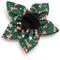 Show in main carousel: The Worthy Dog Christmas Candy Cane Flower Dog Collar Accessory, Small slide 4 of 4
