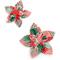 Show in main carousel: The Worthy Dog Christmas Americana Holiday Flower Dog Collar Accessory, Small slide 2 of 3