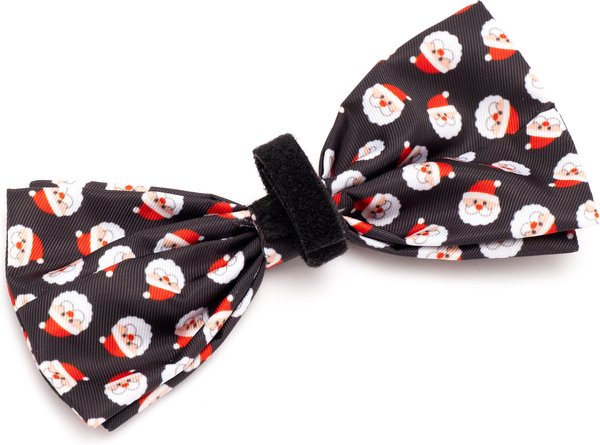 Show full view: The Worthy Dog Santa Dog Bow Tie, Large slide 3 of 3