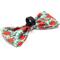 Show in main carousel: The Worthy Dog Christmas Poinsettias Dog Bow Tie, Small slide 3 of 3