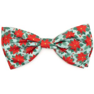 The Worthy Dog Poinsettias Dog Bow Tie, Large