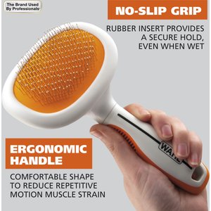 Wahl Flea & Finishing Dog Comb, Orange/White