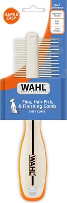 Show full view: Wahl Flea & Finishing Dog Comb, Orange/White slide 2 of 10