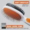 Show in main carousel: Wahl Double Head Pin Bristle Dog Brush, Orange/White slide 5 of 10