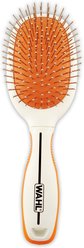 Wahl Double Head Pin Bristle Dog Brush, Orange/White