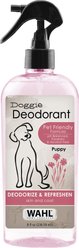 Wahl Cornflower Scented Puppy & Dog Deodorant Spray, Clear/Pink, 8-fl oz bottle