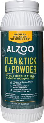 Show full view: ALZOO 3-in-1 Flea & Tick Dog Infestation Bundle of Collar, Shampoo & Powder slide 4 of 10