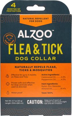 Show full view: ALZOO 3-in-1 Flea & Tick Dog Infestation Bundle of Collar, Shampoo & Powder slide 2 of 10
