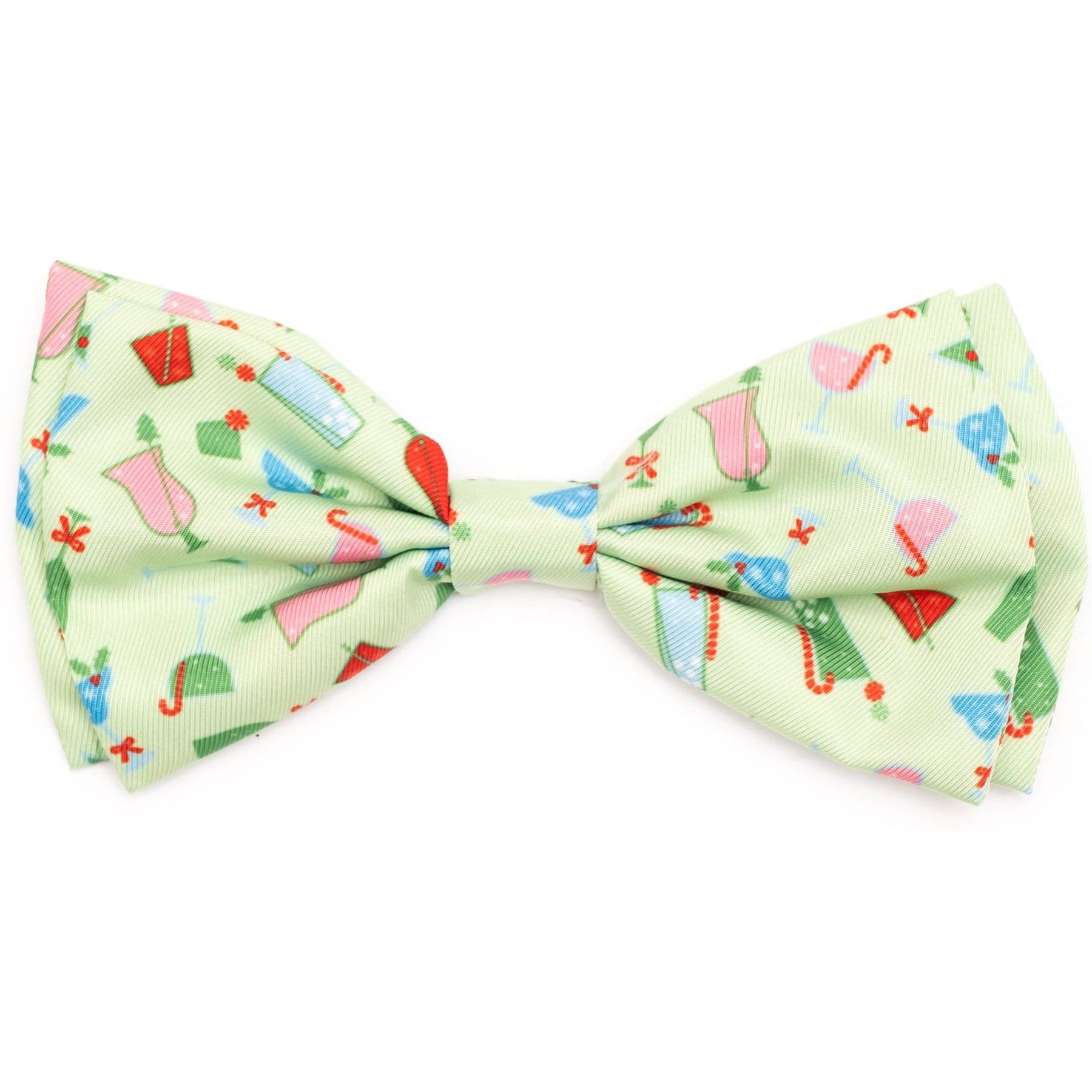 The Worthy Dog Christmas Holiday Cheer Dog Bow Tie, Small