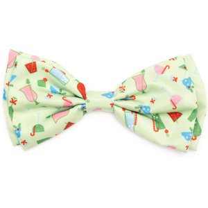 The Worthy Dog Holiday Cheer Dog Bow Tie, Large