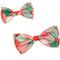 Show in main carousel: The Worthy Dog Christmas Americana Holiday Dog Bow Tie, Small slide 2 of 3