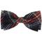 Show in main carousel: The Worthy Dog Christmas Black Stewart Dog Bow Tie, Large slide 1 of 2