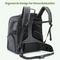 Show in main carousel: Pecute Hiking Travel Vet Outdoor Foldable Ergonomic Design Backpack Dog & Cat Carrier, Grey slide 8 of 9