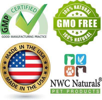 Show full view: NWC Naturals Total-Digestion Digestive Enzymes & Probiotics Dog & Cat Powder Supplement Twin Pack, 8-oz jars slide 7 of 9