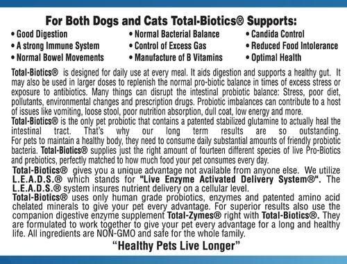 Show full view: NWC Naturals Total-Digestion Digestive Enzymes & Probiotics Dog & Cat Powder Supplement Twin Pack, 8-oz jars slide 6 of 9