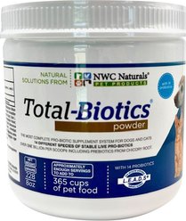 NWC Naturals Total-Biotics Probiotic Dog & Cat Powder Supplement, 8-oz jar