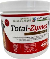NWC Naturals Total-Zymes Digestive Enzymes Dog & Cat Powder Supplement, 8-oz jar