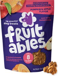 Fruitables Pumpkin & Apple Flavor Dog Treats, 12-oz bag