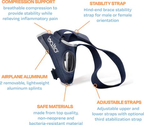 Show full view: Balto Jump Dog Knee Brace, Small- Left slide 3 of 9