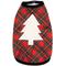 Show in main carousel: The Worthy Dog Christmas Stewart Plaid Tree Tee Dog Shirt, X-Large slide 1 of 3