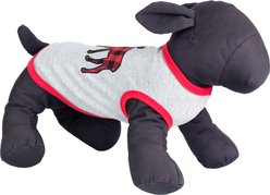 The Worthy Dog Christmas Buffalo Moose Tee Dog Shirt, X-Small slide 2 of 3