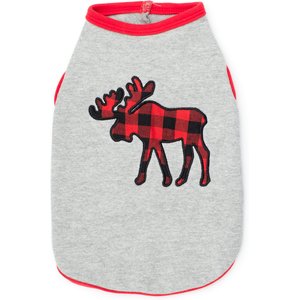 The Worthy Dog Buffalo Moose Tee Dog Shirt, X-Large