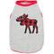 Show in main carousel: The Worthy Dog Christmas Buffalo Moose Tee Dog Shirt, X-Large slide 1 of 4