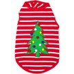 Show in main carousel: The Worthy Dog Christmas Tree Tee Dog Shirt, X-Small slide 1 of 1
