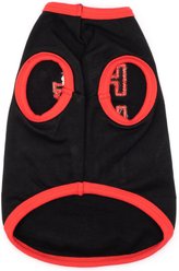 The Worthy Dog Christmas Ho Ho Ho Tee Dog Shirt, X-Small slide 2 of 3