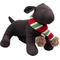 Show in main carousel: The Worthy Dog Christmas Holiday Stripe Dog Scarf, X-Small slide 2 of 4