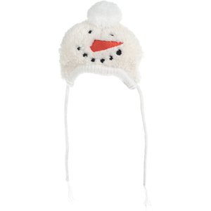 The Worthy Dog Snowman Dog Hat, Large