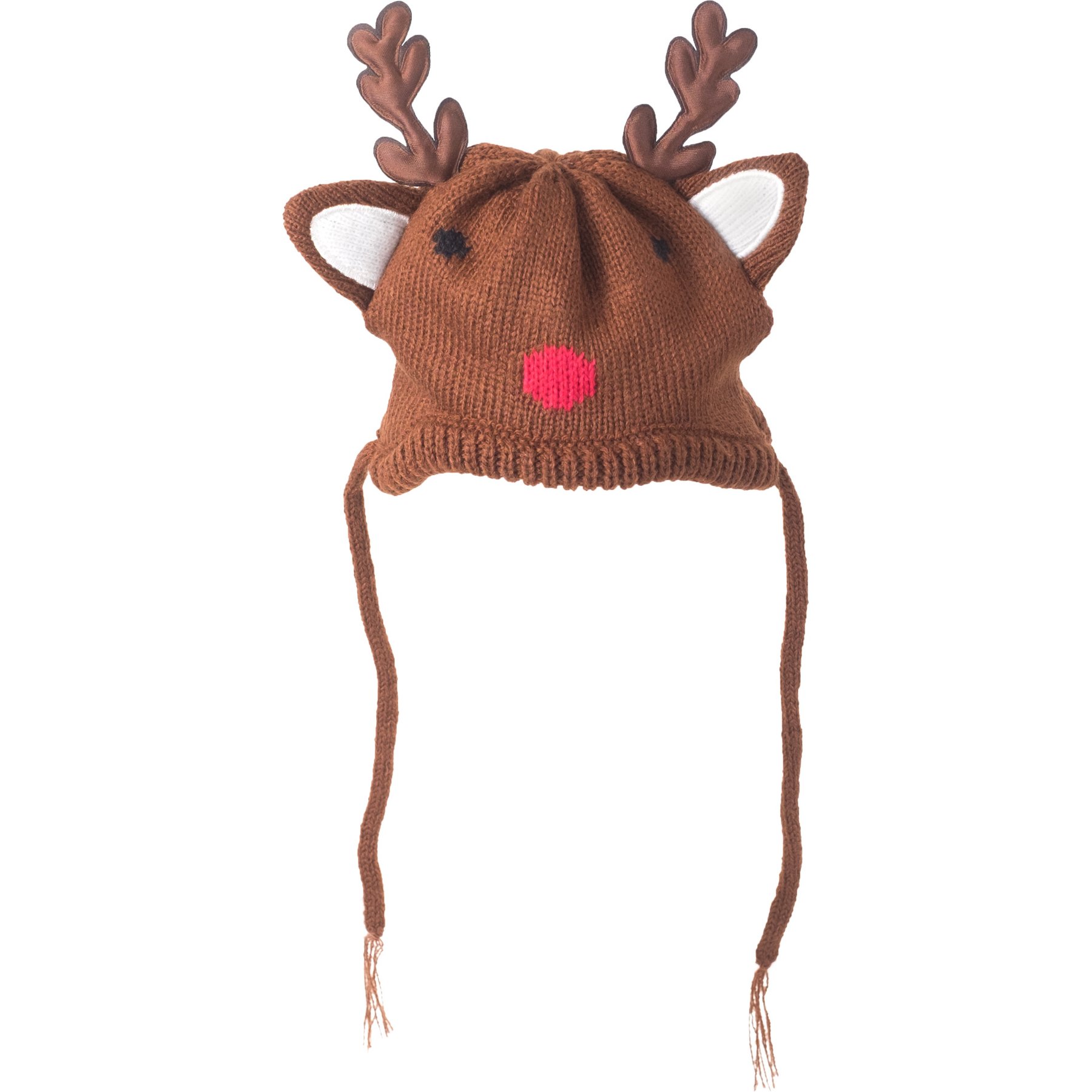 The Worthy Dog Christmas Reindeer Dog Hat, Small