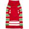 Show in main carousel: The Worthy Dog Christmas Stripe Santa Dog Sweater, Medium slide 3 of 3