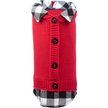 Show in main carousel: The Worthy Dog Two-Fer Red/Buffalo Cardigan Dog Sweater, Medium slide 1 of 1
