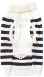 The Worthy Dog Christmas Stripe Snowman Dog Sweater, XX-Large slide 2 of 3