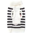 Show in main carousel: The Worthy Dog Stripe Snowman Dog Sweater, Small slide 3 of 3