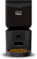 Penthouse Paws Smart Maxx HD Automatic Dog & Cat Feeder, Black