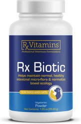 Rx Vitamins Rx Biotic Powder Digestive Aid Supplement for Dogs & Cats, 1.25-oz jar