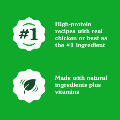 Show full view: Greenies Smart Variety Pack Chicken & Green Beans & Beef & Peas Wet Dog Food Topper, 2-oz tray, case of 16 slide 6 of 10