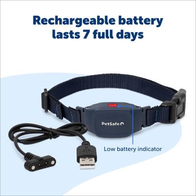 Show full view: PetSafe NanoBark 2.0 Waterproof Dog Bark Collar, Navy Blue slide 8 of 11