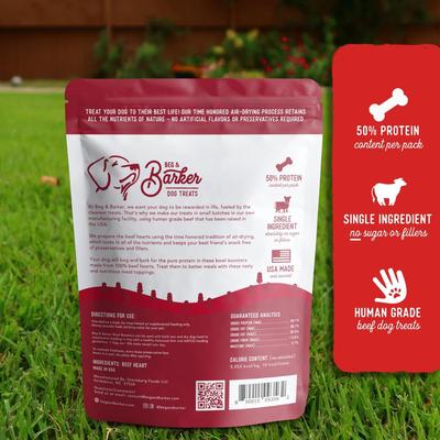 Show full view: Beg & Barker Whole Beef Diabetic Support High Protein Dry Dog Food Topper, 8-oz bag slide 3 of 8