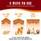 Show in main carousel: PetNF Winter Large Panel Foldable Radiant Chicken Coop Heater with Remote Control, Adjustable Time & Temperature, 180-watt slide 4 of 8