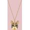 Show in main carousel: Scamper & Co French Bulldog Face Gold Plated Bronze Pendant Necklace slide 1 of 4