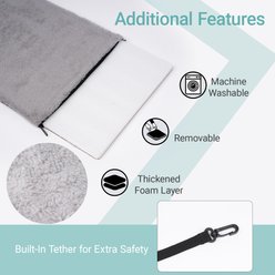 Gapzer Soft-Sided Dog & Cat Carrier, Grey slide 2 of 9