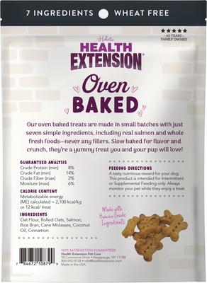 Show full view: Health Extension Oven Baked Salmon Treats, 6-oz bag slide 3 of 9