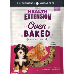 Health Extension Oven Baked Salmon Treats, 6-oz bag