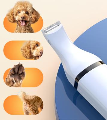 Show full view: OneIsAll Cordless Low Noise N5 Dog Clippers with Double Blades, White slide 3 of 12